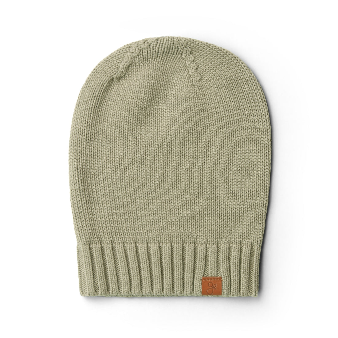 Bamboo Organic Cotton Knit Beanie - Ash