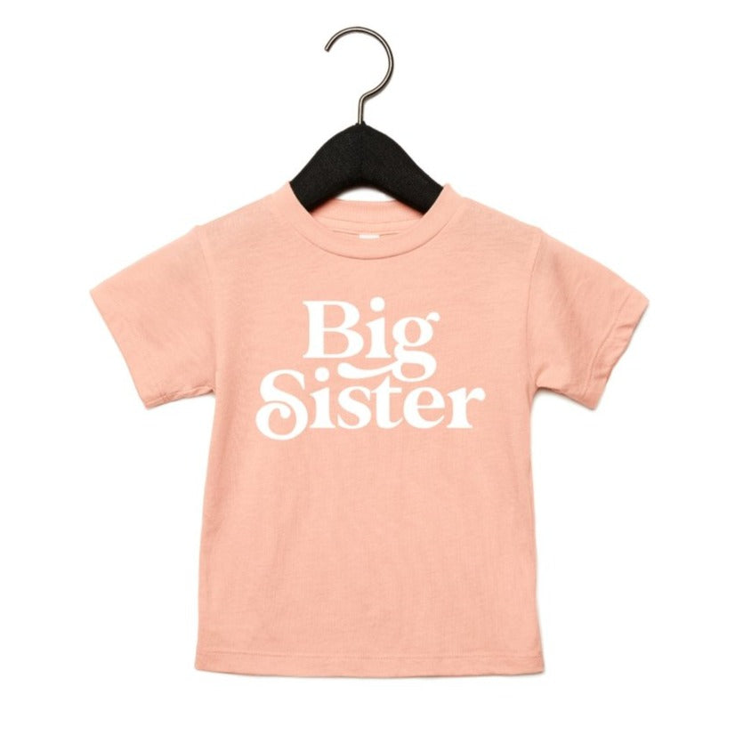 Big Sister T-Shirt - Peach