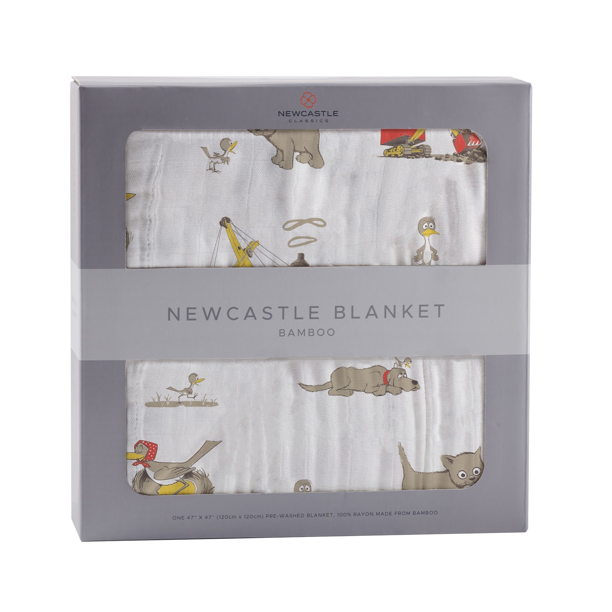 Are You My Mother? Bamboo Muslin Newcastle Blanket