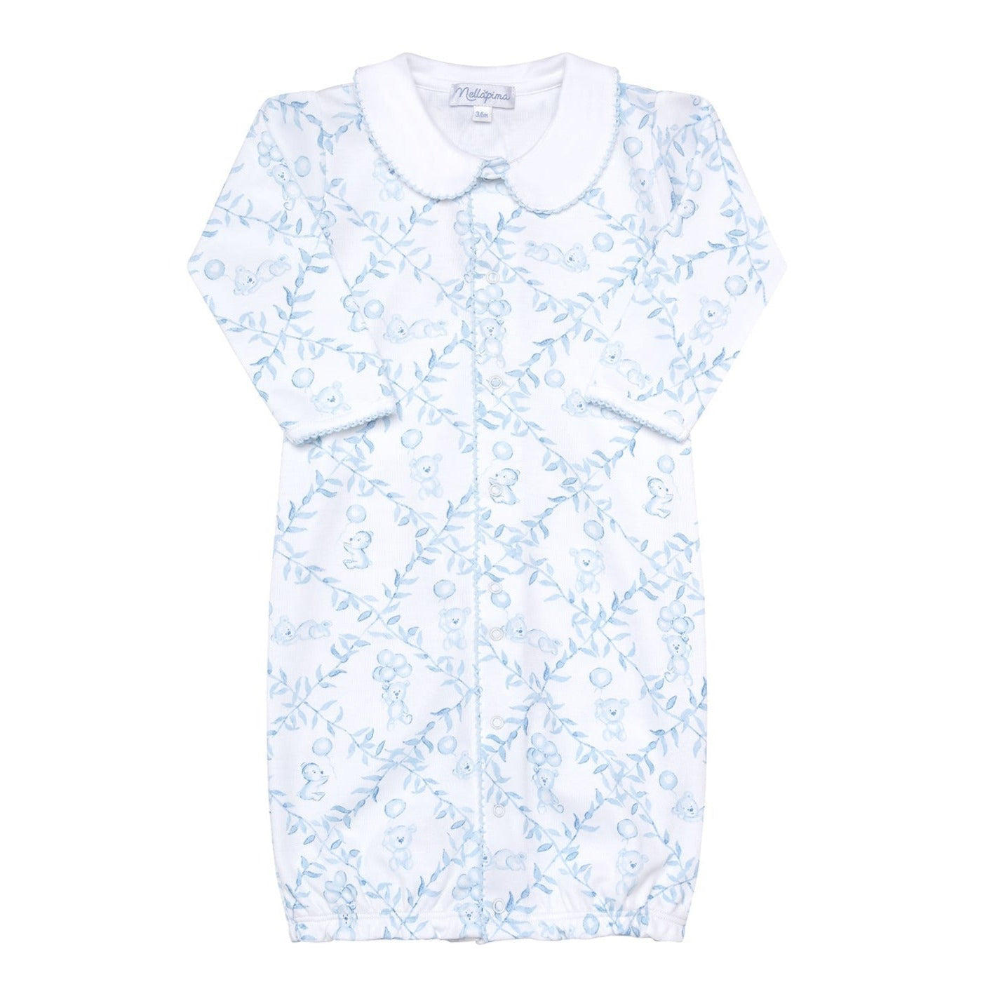 Blue Bears Trellace Baby Converter Gown