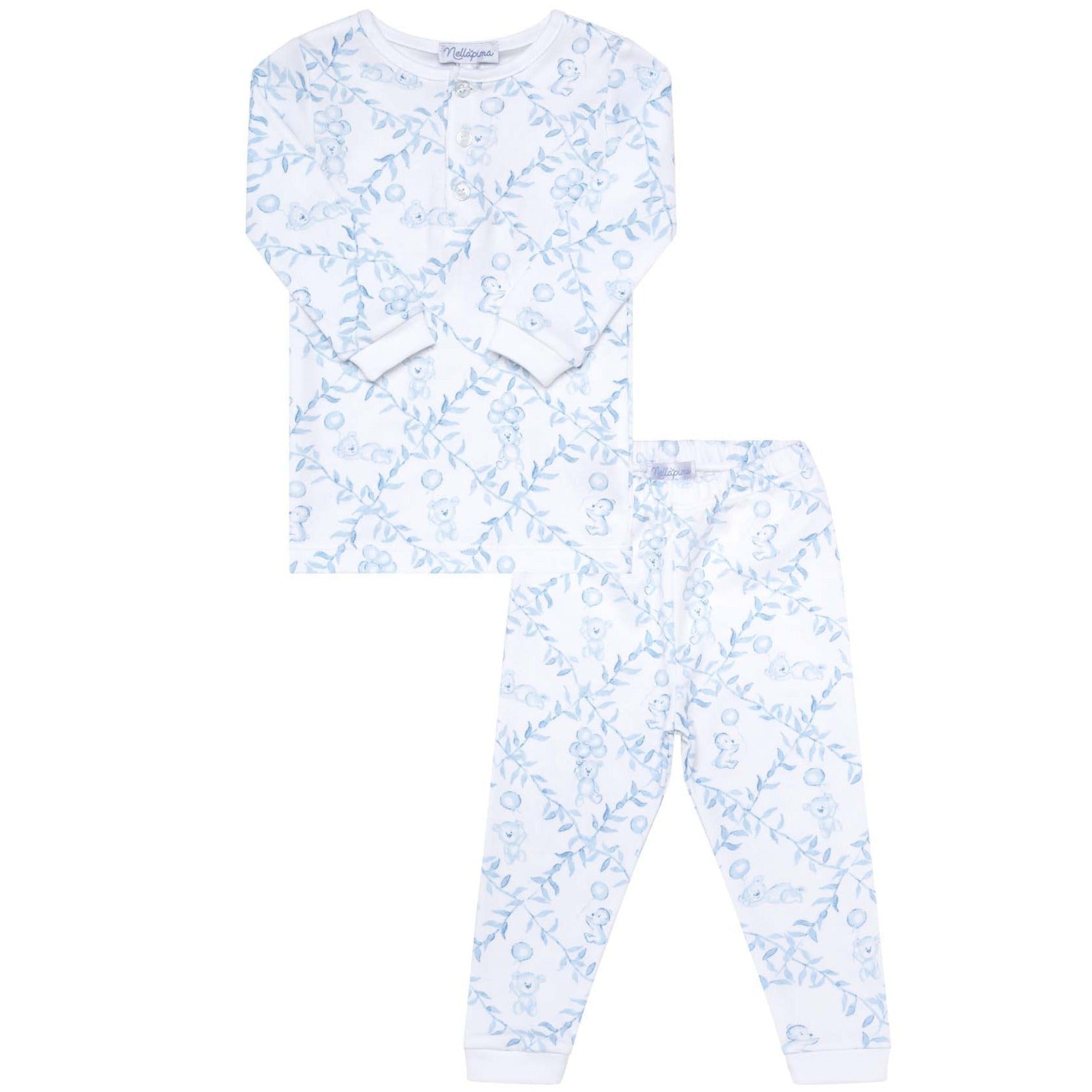 Blue Bears Trellace Pajamas