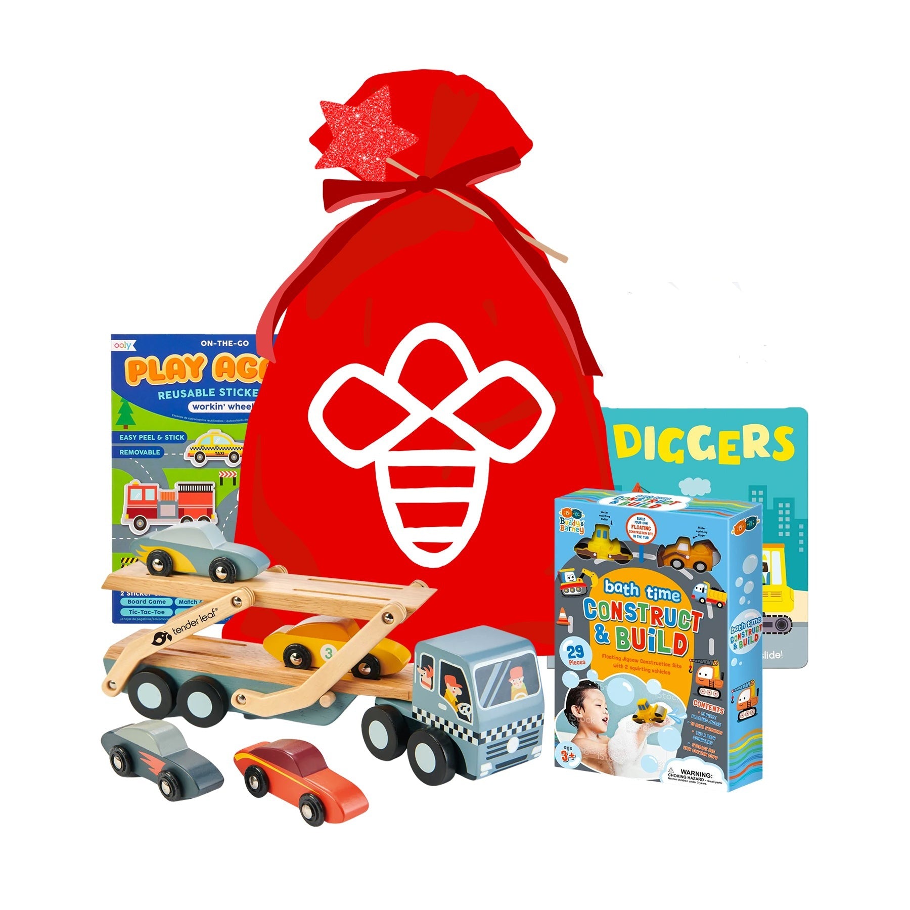 Car Holiday Gift Set for Toddlers