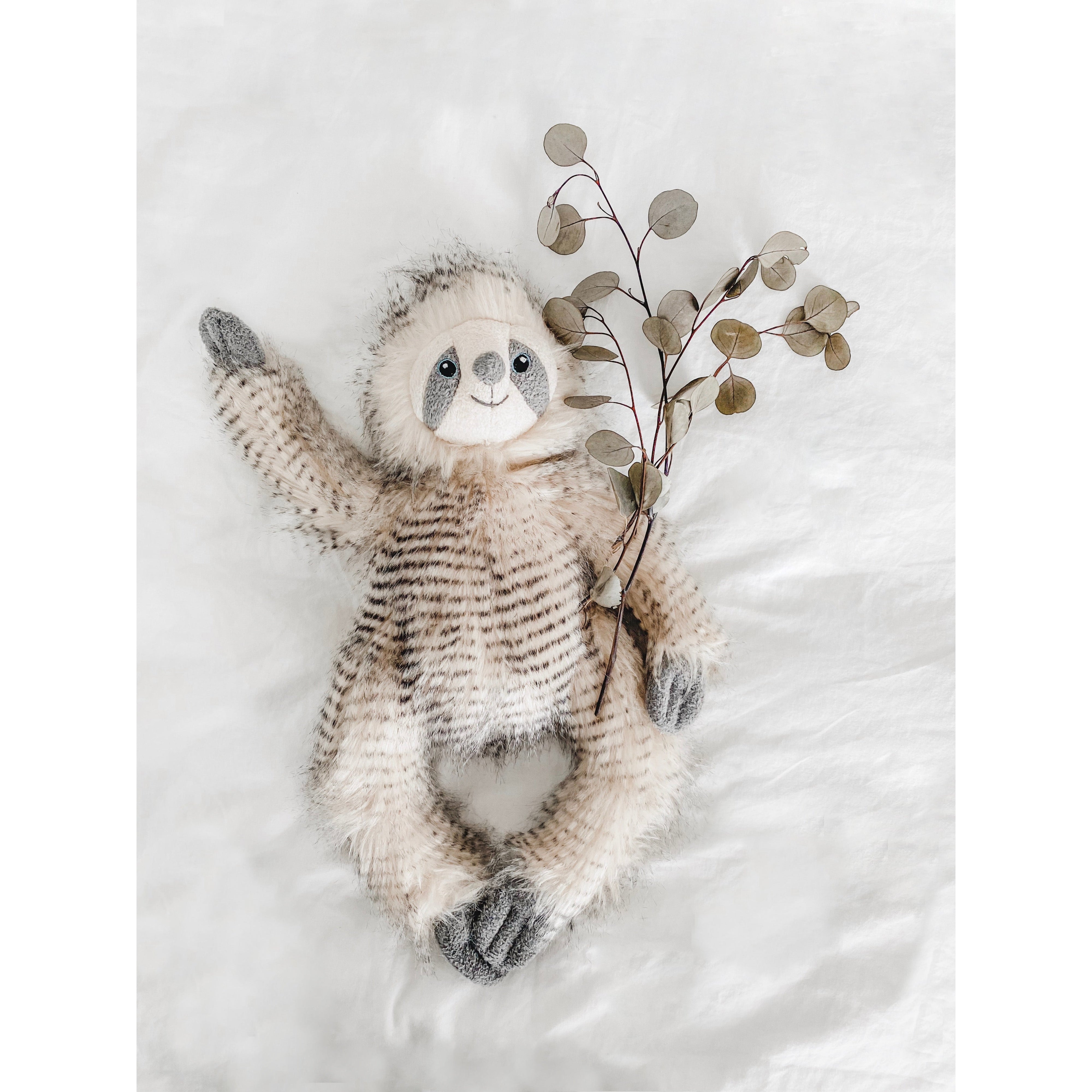 'Simon' Sloth Luxe Fur Plush Toy