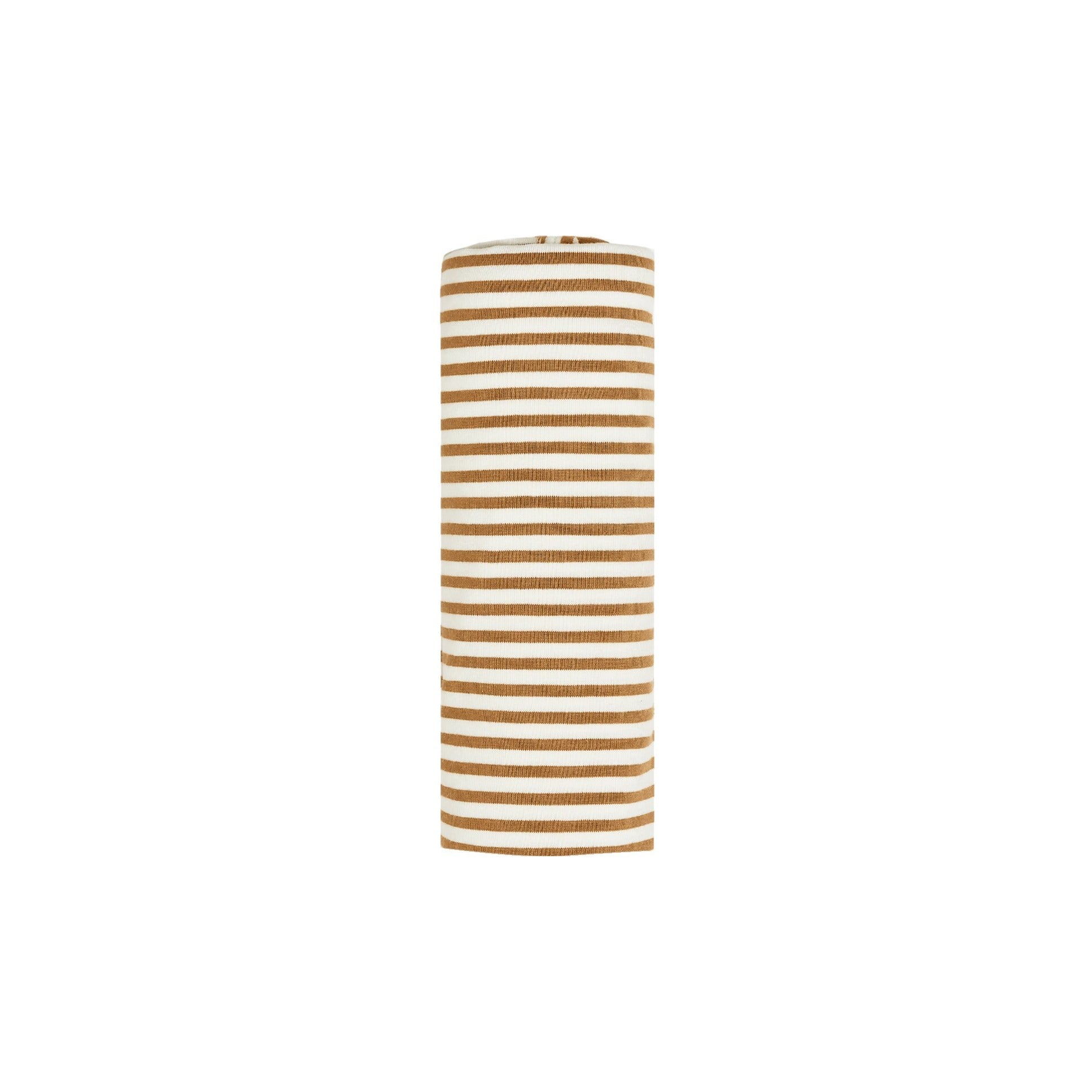 Baby Swaddle | Walnut Stripe