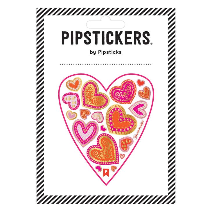 Beautiful Hearts Stickers