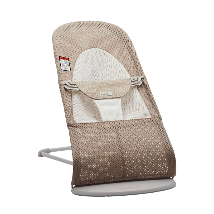 Bouncer Balance Soft, Mesh - Gray Beige/White