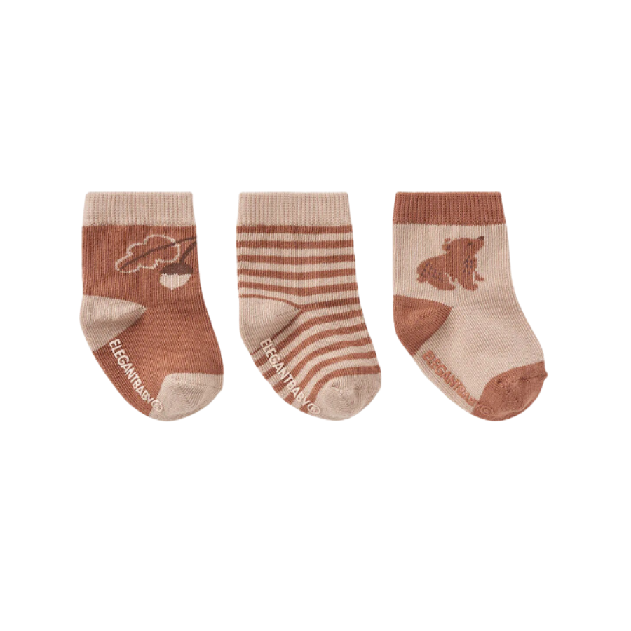 Bear 3-pack Sock Set