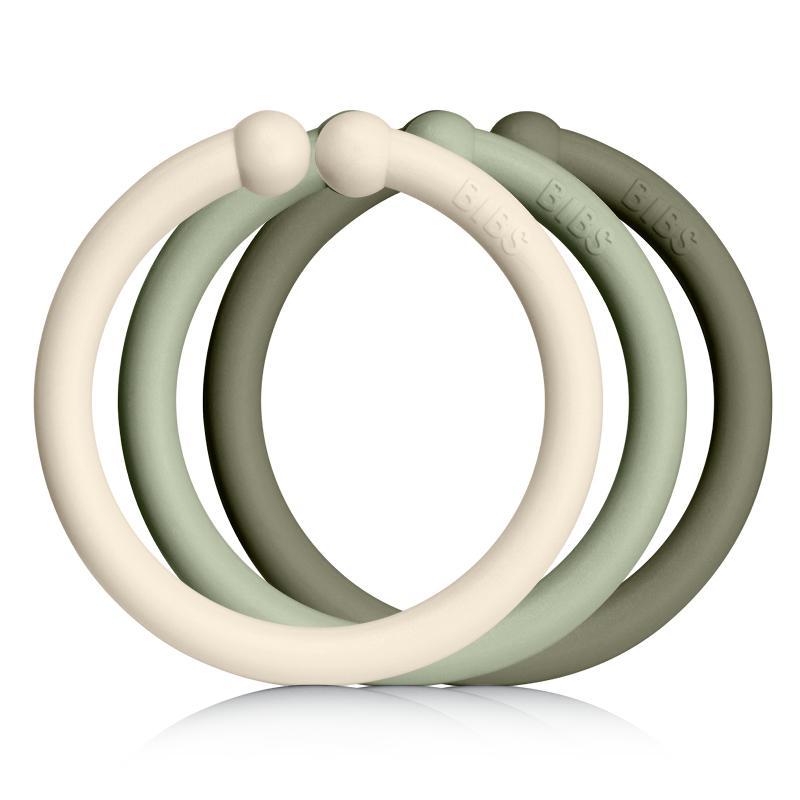 BIBS Loops 12 Pack Vanilla/Sage/Olive