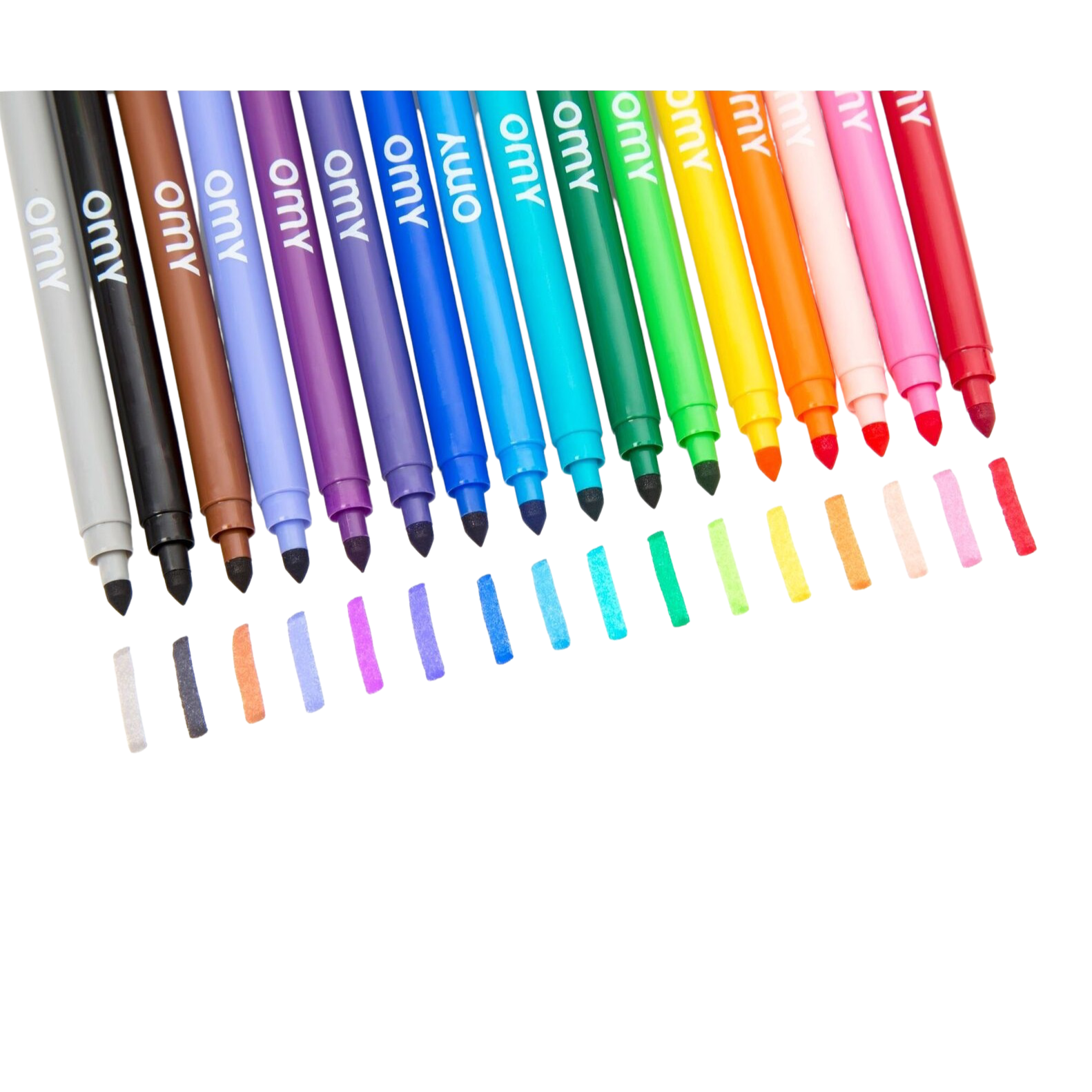 16 Ultra-washable Felt Pens