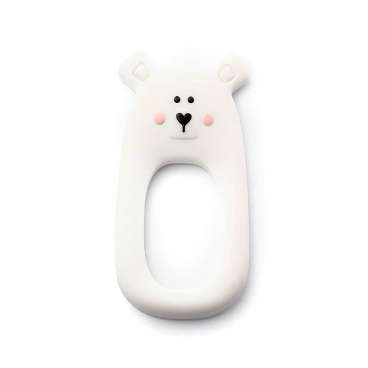 Bear Teether - White