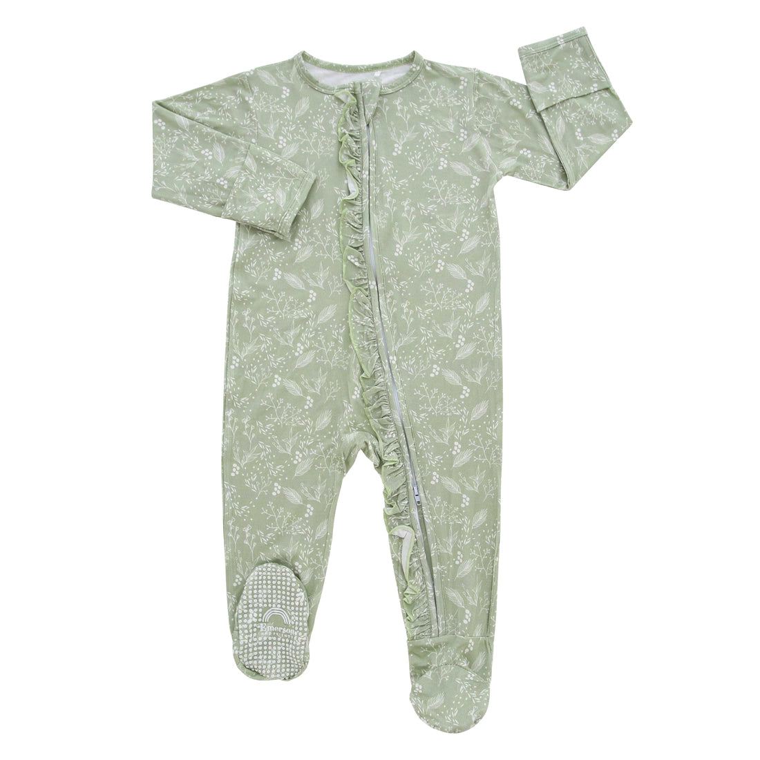 Baby's Breath Bamboo Baby Footie Pajama