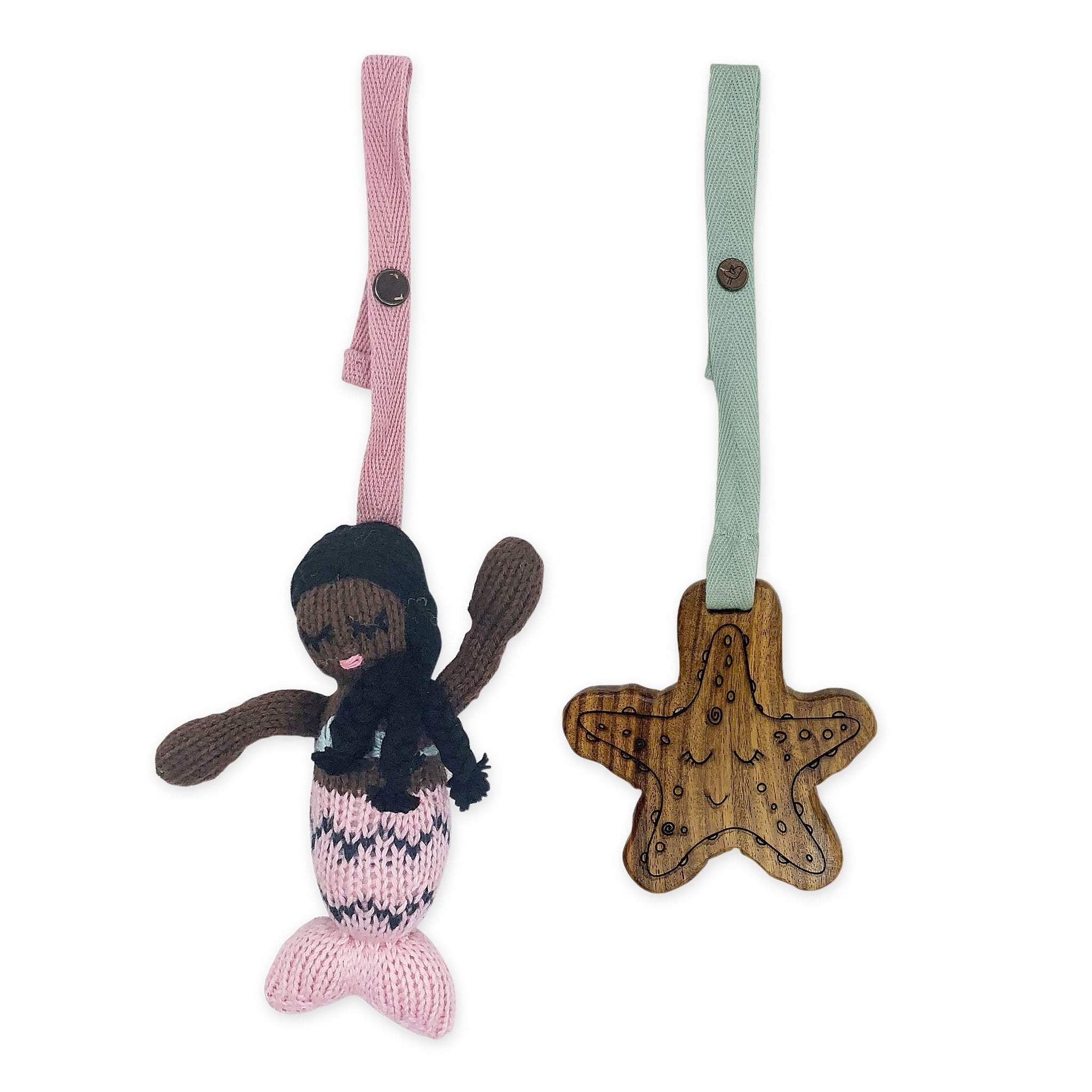 2 Pack Stroller Toys - Olivia the Mermaid