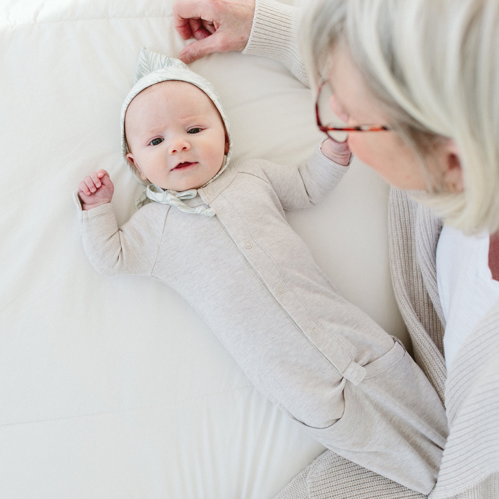 Baby Gown - Storm Gray