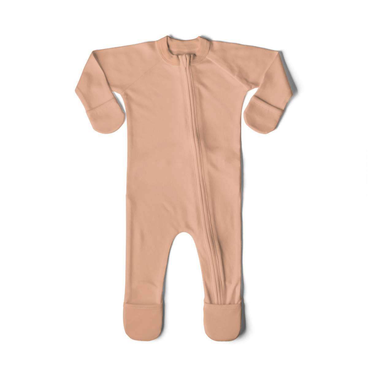 Bamboo Organic Cotton Footie -  Prickly Pear