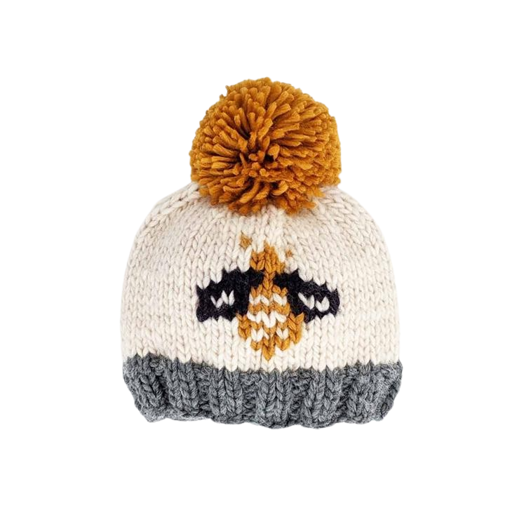 Bumblebee Knit Beanie Hat