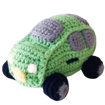 Car Rattle - Green