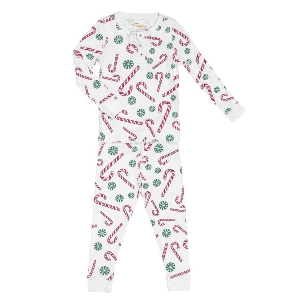 Candy Canes Pajama Set