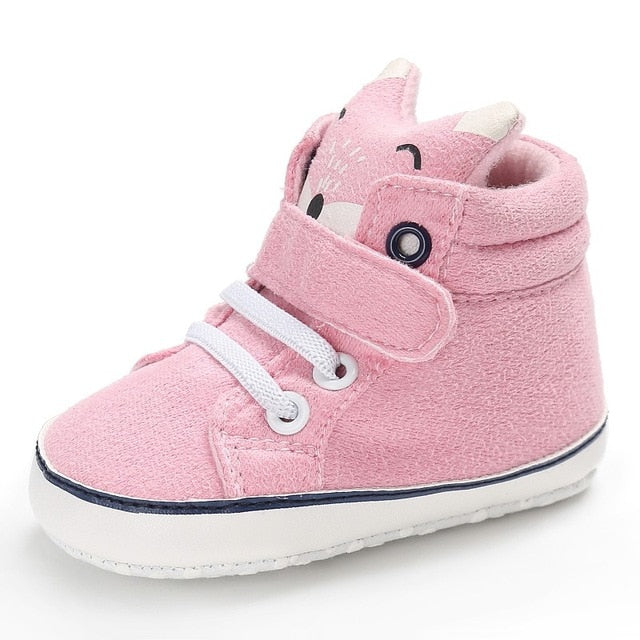 Baby Animal First Walkers - Pink Fox