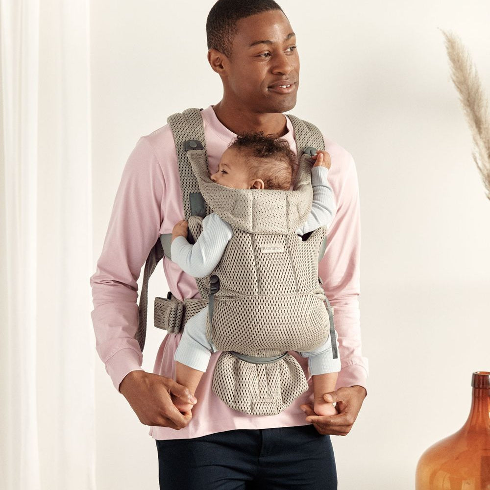 Baby Carrier Free - Beige Gray