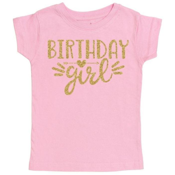 Birthday Girl Tee - Pink