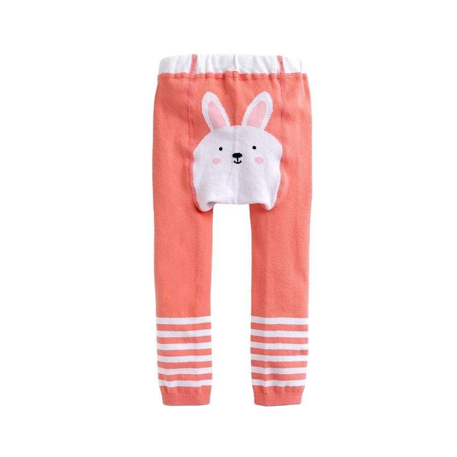 Baby Leggings - Hot Pink Bunny