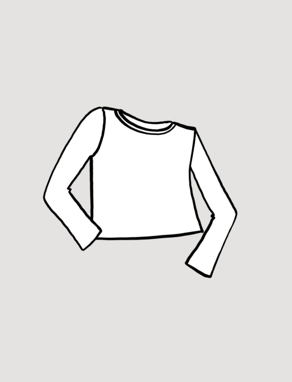 Ruby Crop Top - V neck – Stephanie Davis Designs