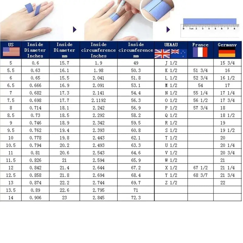 ring size guide