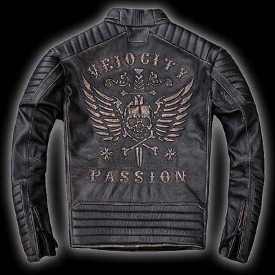 Skull Leather Jacket | Motorcyle & Bikers Style – CrewSkull®