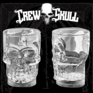 Drinking Skull Set, Skull Drinking Glasses