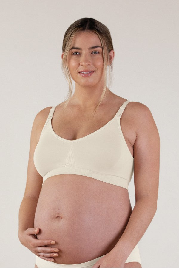 Cake Maternity Freckles Recycled Wire Free Nursing Bra for Breastfeeding, Wireless  Maternity Bra (for B-E Cups), Mauve, Medium : : Clothing, Shoes &  Accessories