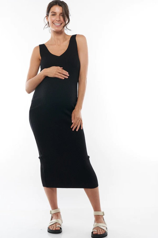 GAP MATERNITY BLACK WRAP KNIT NURSING JUMPER M 12-14