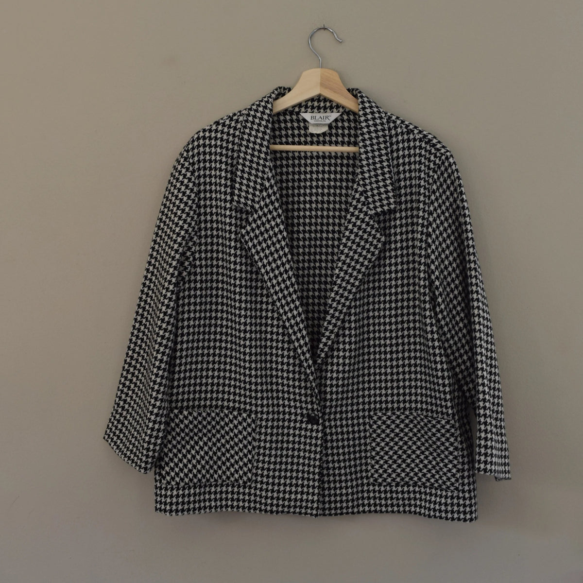 Vintage 1980's Hounds-tooth Blazer – YournNonce