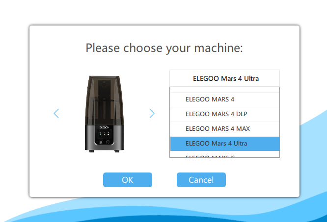 3d printing resin print settings import for Elegoo Mars 4 Ultra in Chitubox slicer