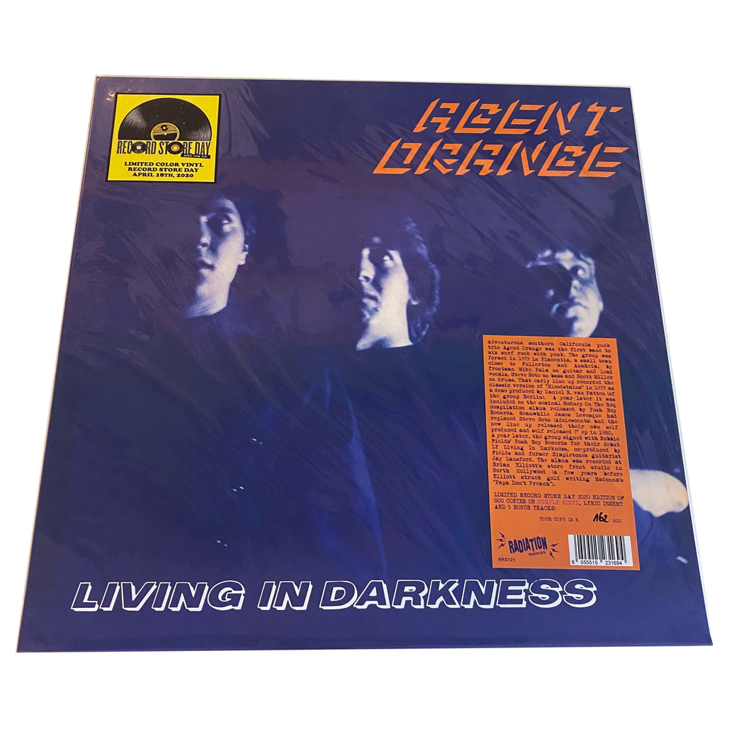 agent orange living in darkness vinyl