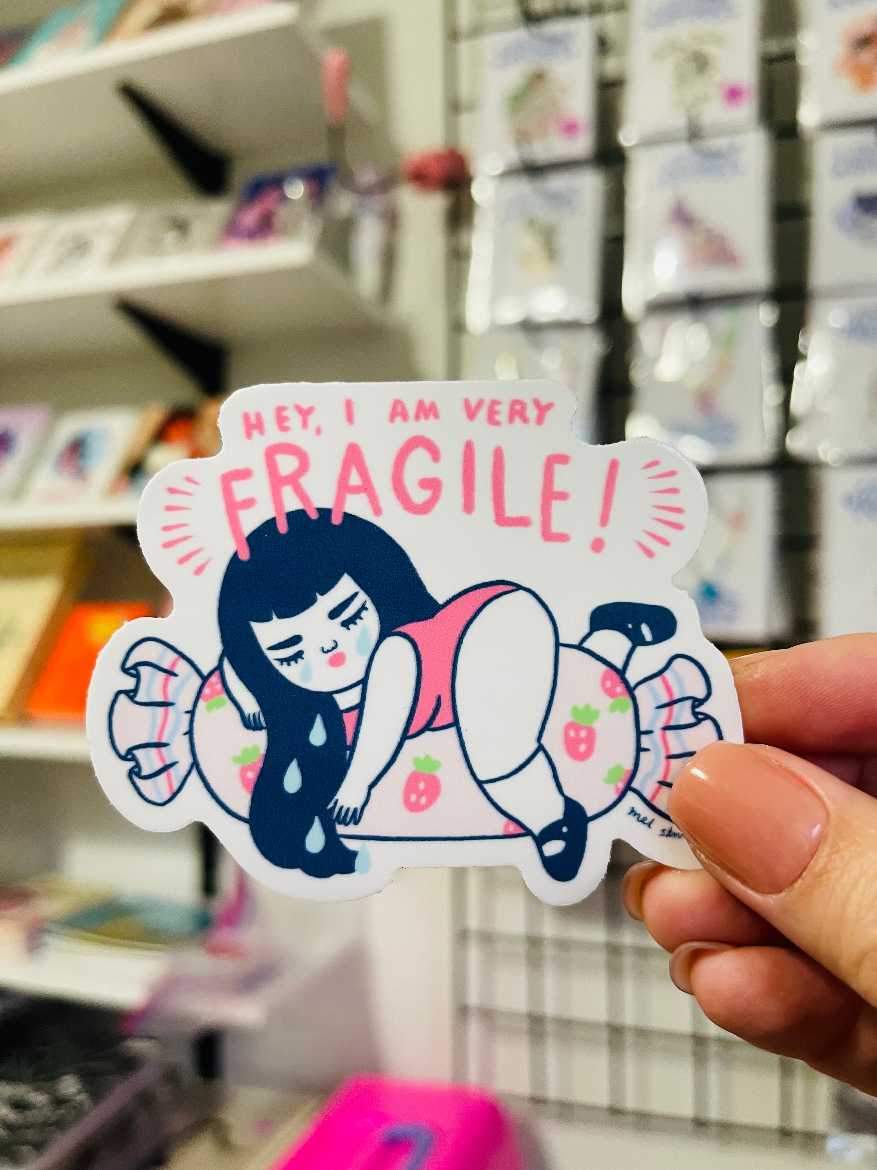 Fragile Vinyl Sticker 🇦🇺
