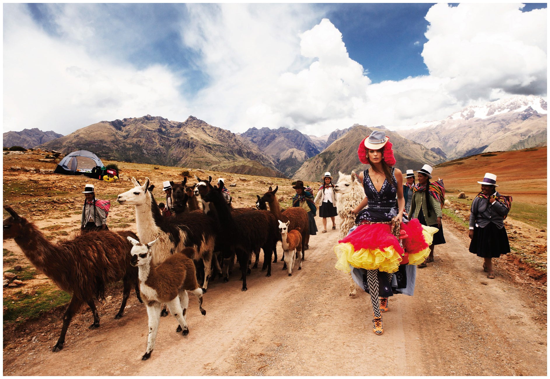 Mario Testino Daria Peru