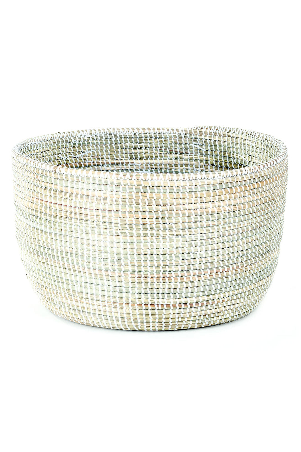 Lemon Dipped Knitting Basket