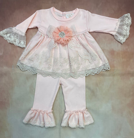 Sweet Angel Swing Set BSA05 Peach/Lace