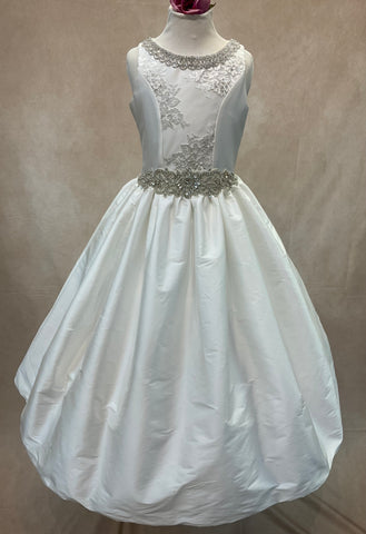 Grace 1st Communion Dress by Piccolo Bacio Ave Maria Couture Collection