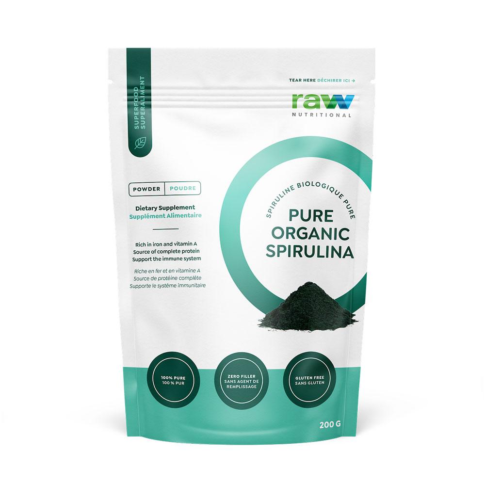 Raw Pure Organic Spirulina Powder Protein Depot 3380