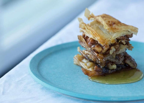 Baklava med parwan valnødder