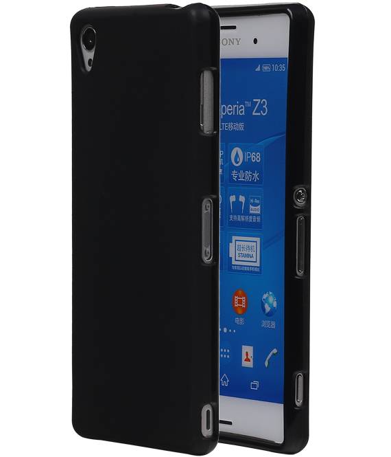 Versterken verwerken Ellende sony Xperia Z3 D6603 met verpakking Zwart | TPU Hoesje | WN™ – Hoesjeshoek