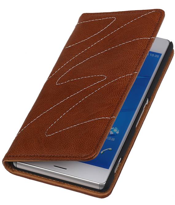 zelfstandig naamwoord elkaar woordenboek Sony Xperia Z3 Compact Bruin | Echt leder Map Hoes | WN™ – Hoesjeshoek