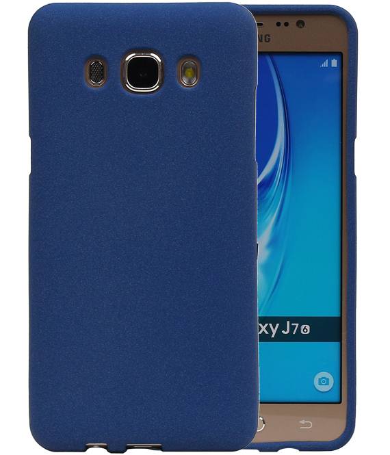 Samsung J7 2016 J710F Blauw | Sand Look TPU Hoesje | WN™ –