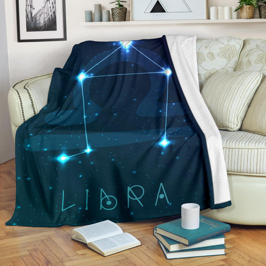 Libra Zodiac Blanket