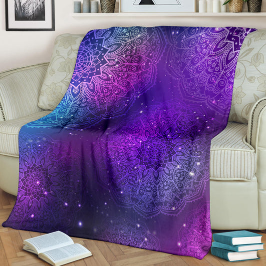 Purple Mandalas Blanket