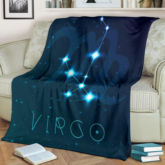 Virgo Zodiac Blanket