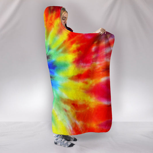 Tie Dye - Hooded Blanket