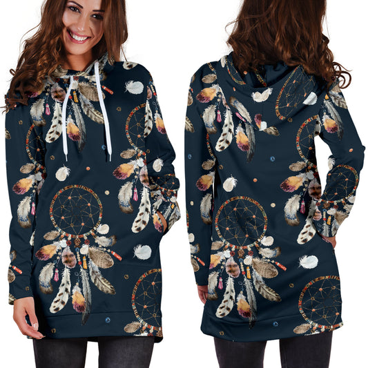 Dream Catchers Womens Hoodie Dress