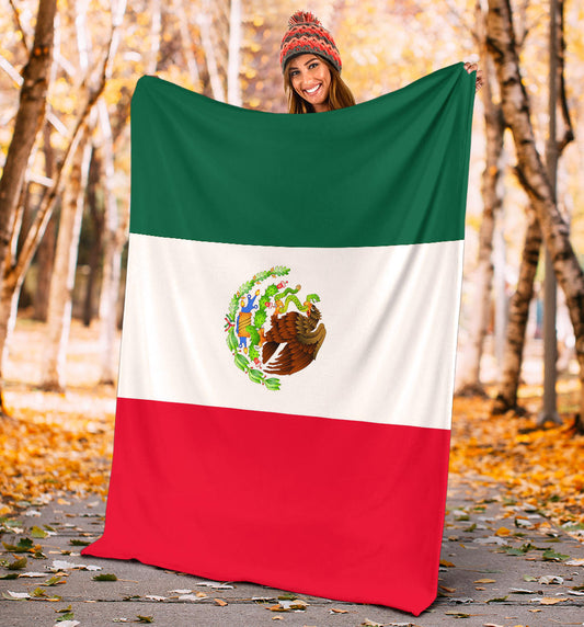 Mexican Flag Blanket